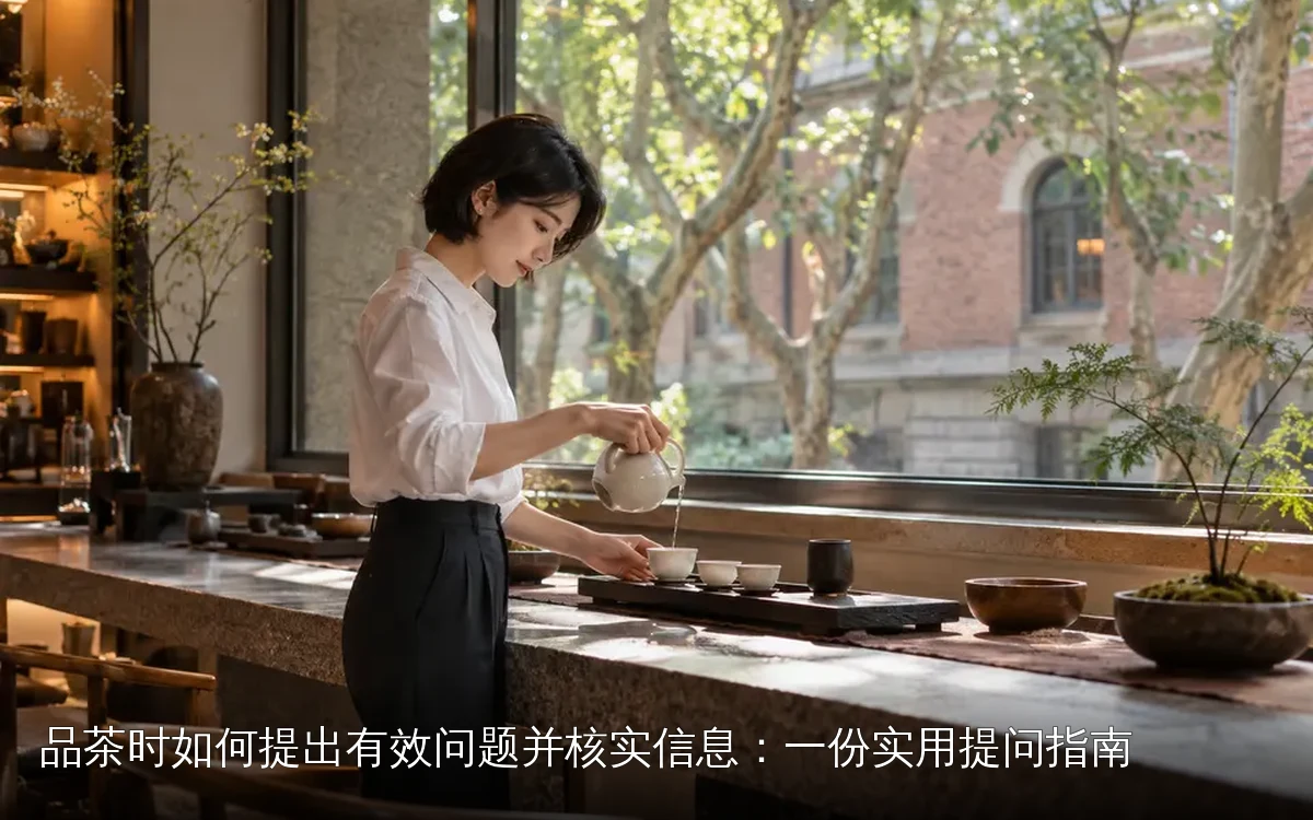 品茶时如何提出有效问题并核实信息:一份实用提问指南